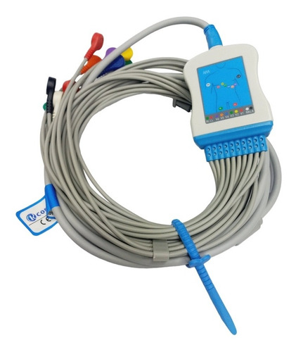 Cable Ekg 10 Puntas Compatible Con Varias Marcas Y Modelos