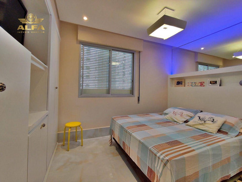 Imagem 13 de 22 de Apartamento Na Praia, 2 Dormitórios, 2 Suítes, 1 Vaga, 2 Quadras Do Mar Pitangueiras. - Ap1057