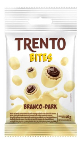 Chocolate Trento Bites Branco-dark 40g