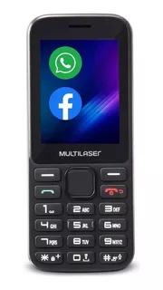 Telefone Celular Idoso Com Whatsapp Facebook Teclado Grande