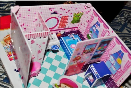 Puzzle 3d Cubicfun - Honey Room - Bathroom