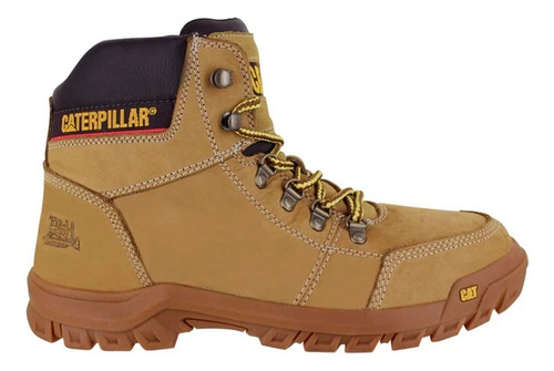 Botas Caterpillar Outline P723446 Miel Hombre Piel Trabajo