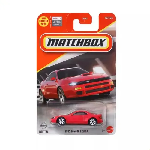 Matchbox 1993 Toyota Celica Red 1:64 Modo Coche Deportivo Fu