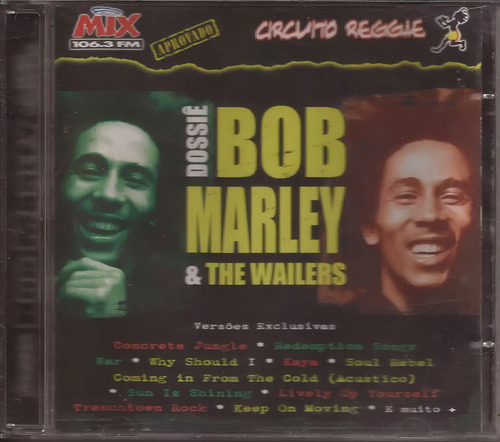 Cd Bob Marley & The Wailers Dossie Circuito Regg -lacrado Versão Do Álbum Estandar