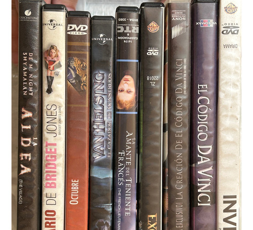 Lote De Películas Originales En Dvd (+50) Varios Títulos. (Usado)