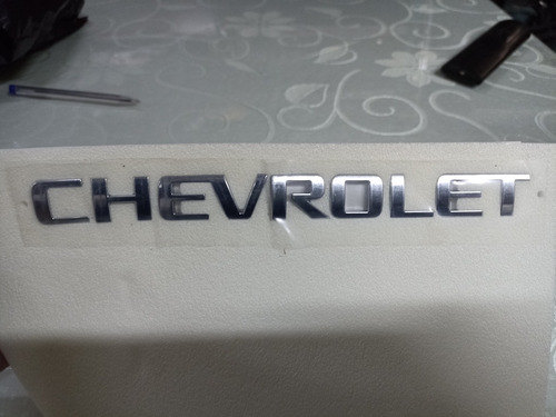 Letras Cromadas Chevrolet Para Trax 2015 2016 (Usado)