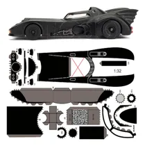 Comprar Batman Batimobil 1989 Escala 1:32 Papercraft (envio X Mail)