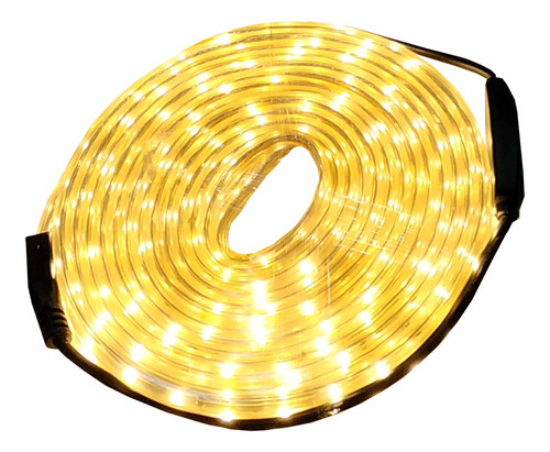 4 Pz Manguera Plana Led Colores 10m Exterior Maplp Luces Blanco Cálido