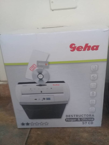 Imagen 5 de 5 de Destructoras De Papel Geja S7 Cd