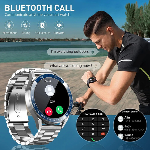 Nova Reloj Inteligente Bluetooth Call 2023 For Hombre Y
