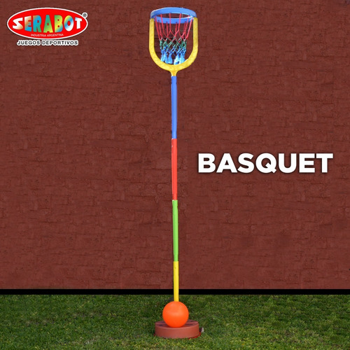 Tenis Orbital + Accesorio De Basquet Pelota Basket Serabot