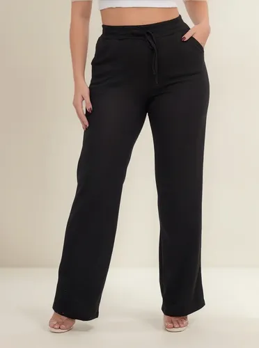 Calça Pantalona Feminina Lanzinha Cintura Alta com Bolso — R$ 39,90 em Mercado Livre, 64% OFF