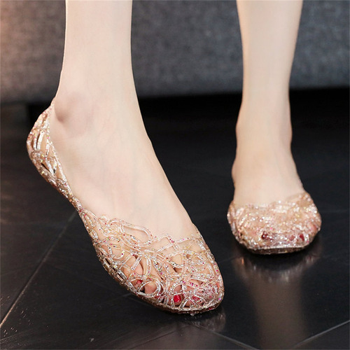 Sandalias Planas O Summer Hollow Out For Mujer, Zapatos Cas