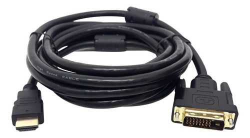 Cabo Dvi-d Dual Link Para Hdmi 1,8 Mts Com Filtro Ferriche