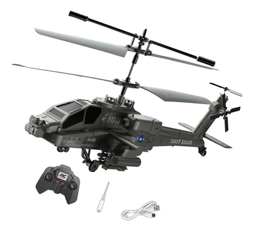 Helicóptero De Control Remoto Con Luces Coleccionables, 1