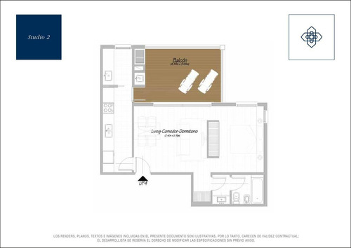 Imagen 16 de 16 de Venta Departamento Tipo Studio En Santa Clara, Manzanares, Pilar.