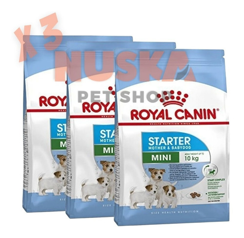 Royal Canin Starter Mini 3 Kg X 3 Unidades Recién Nacido