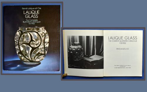Art Deco .lalique Glass Catalogue Complete Año 1932 .vidrios