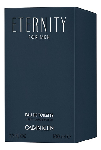 Perfume Eternity Eau De Toalette Masculino 100ml Calvin Klein