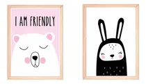 Comprar Láminas Imprimibles - Bebe -animales Bosque - Nórdicos