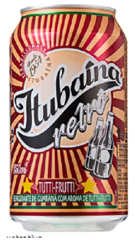 Itubaína Retrô Refrigerante Original Lata 350ml