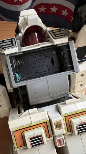 Robô Power Rangers Megazord White Tigerzord Da Bandai 1994 ( (Usado)