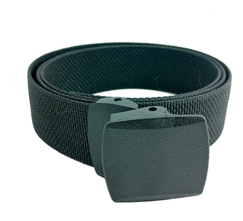 Cinturon Tactico Urbano Liviano Interno Hebilla Automatica Negro 120 Cm