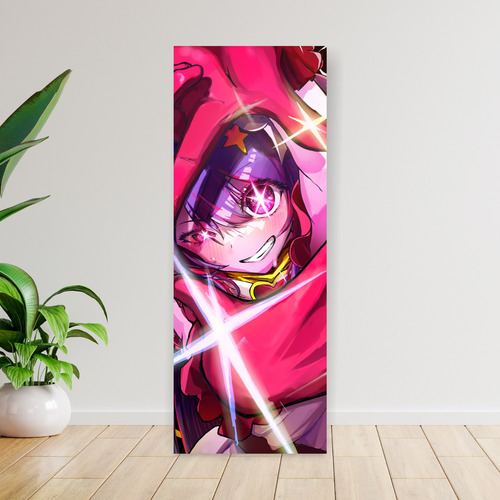 Cuadro Grande 30x80 Cm Oshi No Ko Ai Hoshino Resplandor