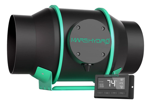 Mars Hydro Ventilador En Línea De 6 Pulgadas Con Controla...