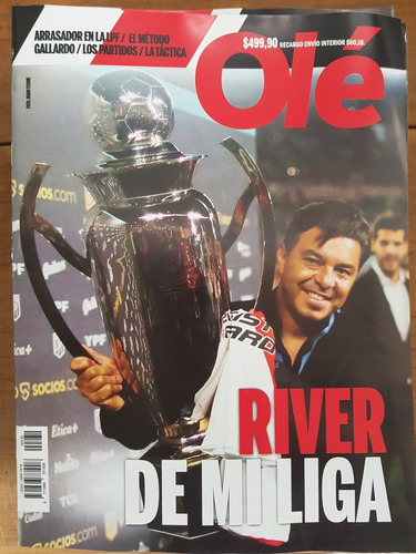 Revista Ole - River De Mi Liga - Campeon 2021