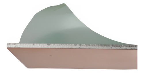 Aluminio Cobreado 8x15cm Metal Core Sfaz Para Luminarias Led