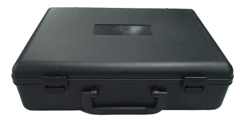 Imagem 4 de 5 de Case Maleta Plástico De Transporte Para Microfone Preta
