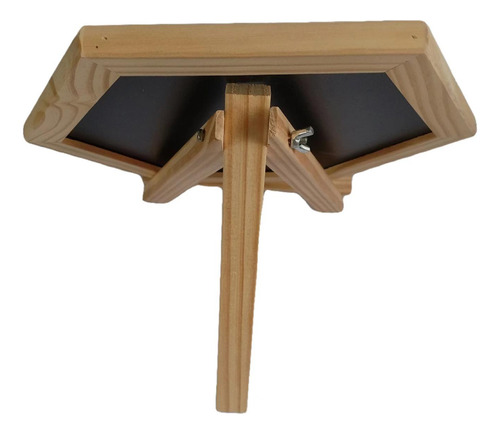 Placa De Exibição De Quadro Negro Pequeno De Mesa Com