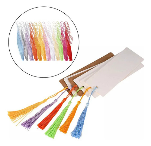 Ye 120 Borlas Llavero For Hacer Bricolaje, 30 Colores