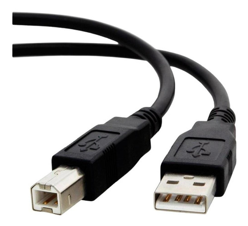 Cabo Usb Am/bm 2.0 1,80m Preto