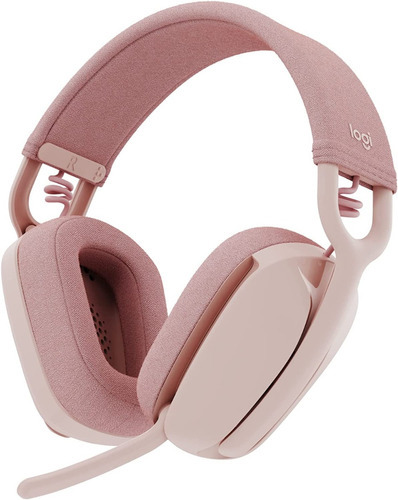 Imagen 1 de 5 de Auriculares Inalámbricos Over-ear Logitech Zone Vibe 100 Color Rosa
