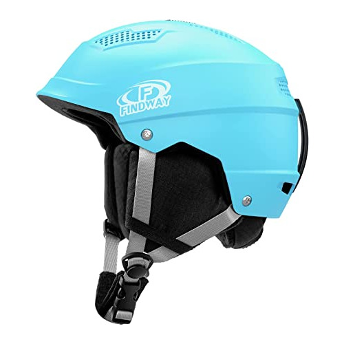 Casco De Esquí, Casco De Snowboard Compatible Con Gafa