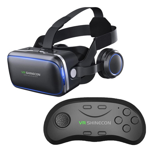 3d Vr Headset Gafas De Realidad Virtual Con Mango De Juego