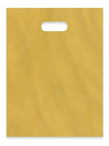 Sacola Plástica Boca De Palhaço Amarela 30x40 - 1000unid