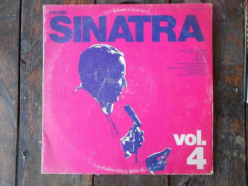 Frank Sinatra Vol 4 Sello Joker  Lp Vinilo Italiano 8 Puntos