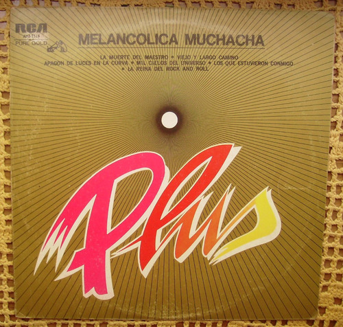 Solo Tapa De Plus Melancolica Muchacha - Tapa Sin Disco