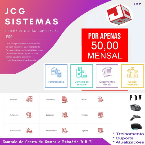 Programa Pdv Nfce Nfe Sistemas Software