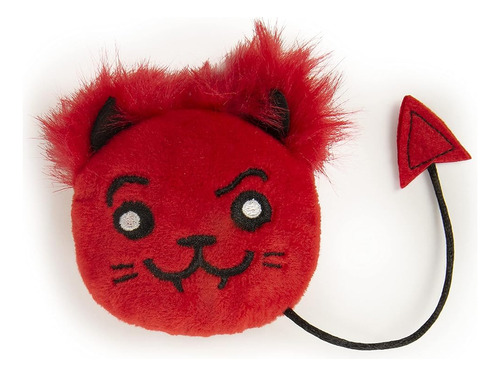 Petlinks Lil' Devil Plush Catnip Cat Toy - Rojo, One Size