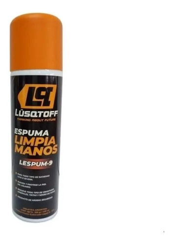 Espuma Limpiamanos Hidrata Suaviza 230ml Lusqtoff