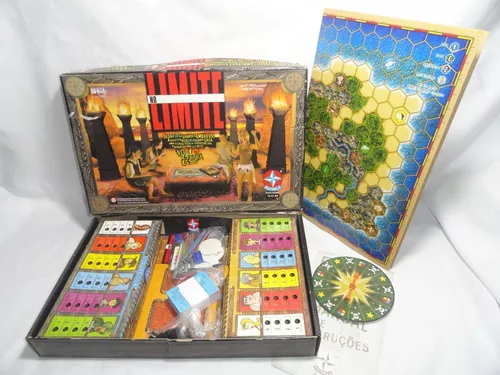 Antigo Jogo De Tabuleiro No Limite Estrela *completo* - R$ 299,99