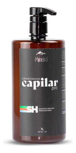 Shampoo Neutro Barroco Mineiro Cronograma Capilar 1l