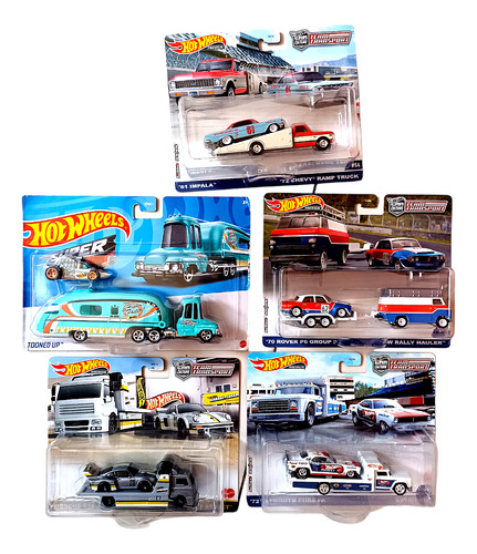 Hot Wheels Team Transport 5 Set