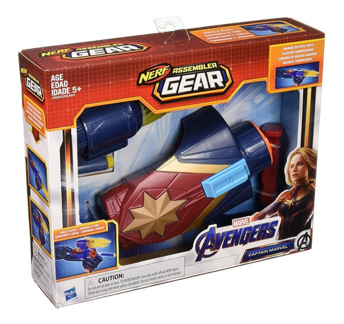 Nerf Avengers Endgame Capitana Marvel Juguete Original 