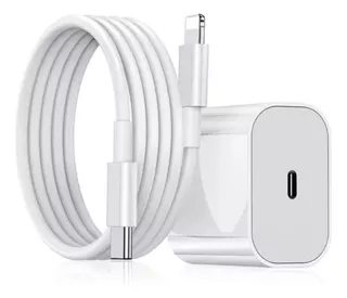 Kit Fuente Cargador 20w+cable Compatible iPhone 11 12 13 14