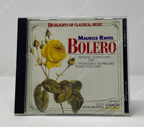 Liszt, Ravel, Smetana, tchaikovsky - Bolero Cd 1988